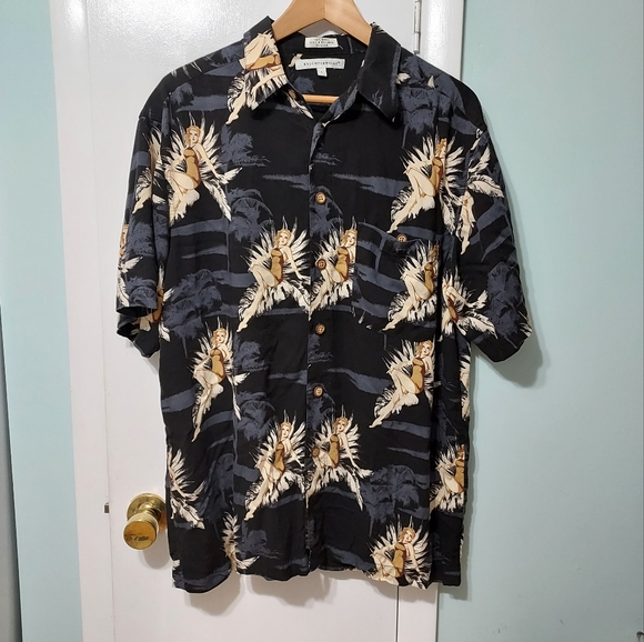 Knightsbridge hawaiian shirt - large - Picture 1 of 6
